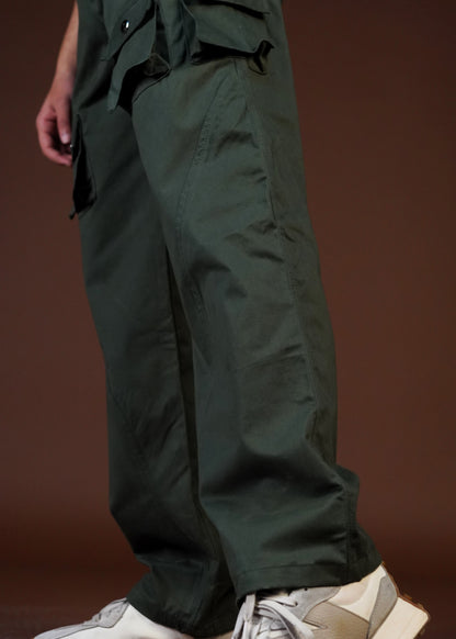 Routine Casual Green unisex Cargo Pants