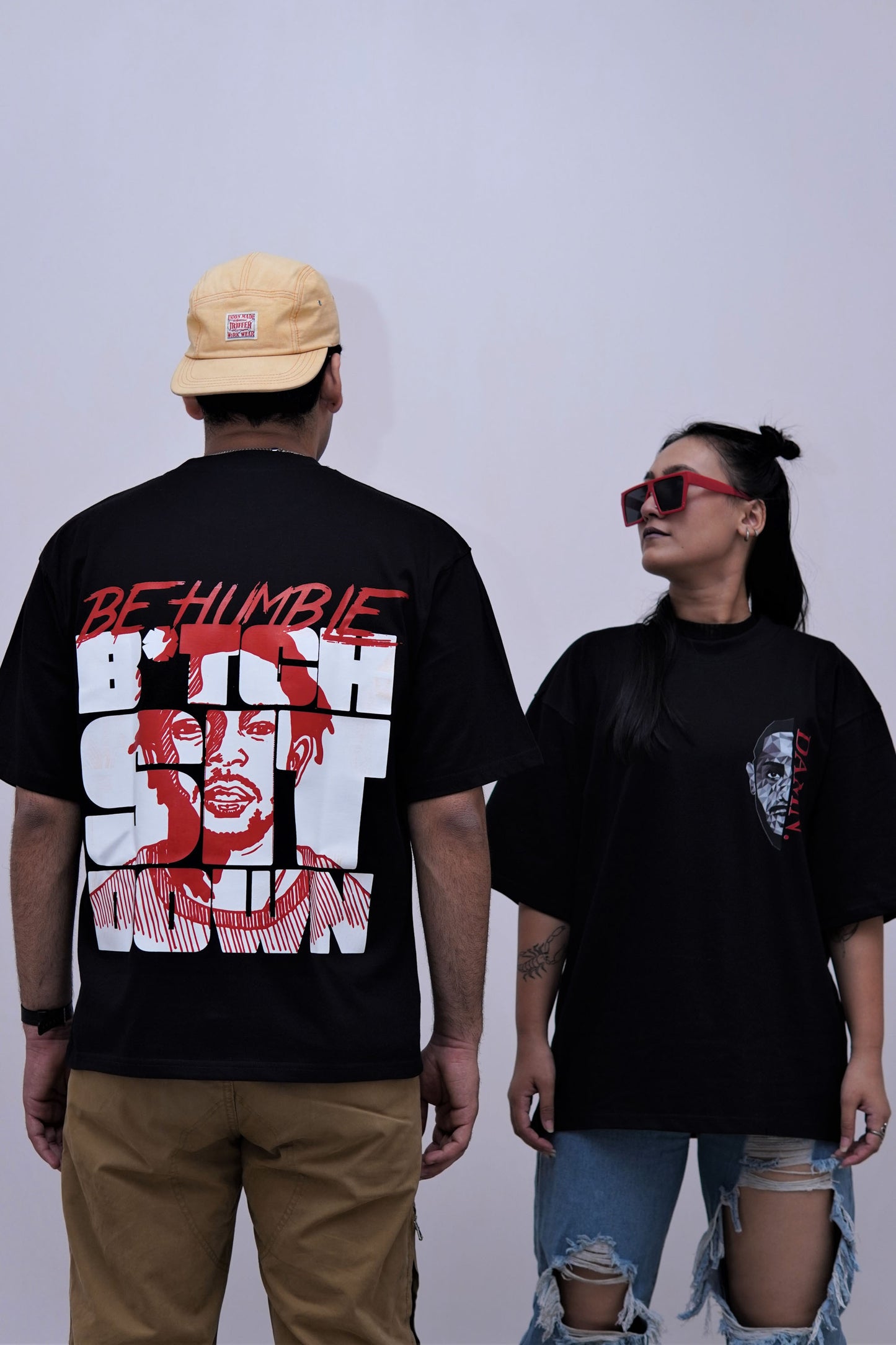 Kendrick Lamar 220 Gsm Oversized T-shirts