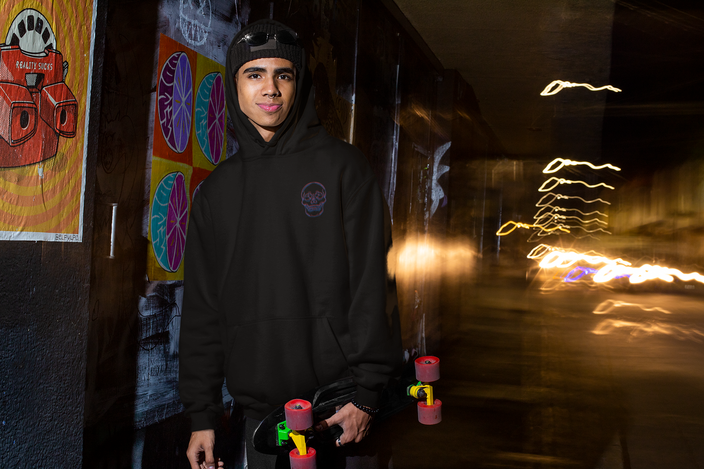 Fearless Black Unisex Hoodie