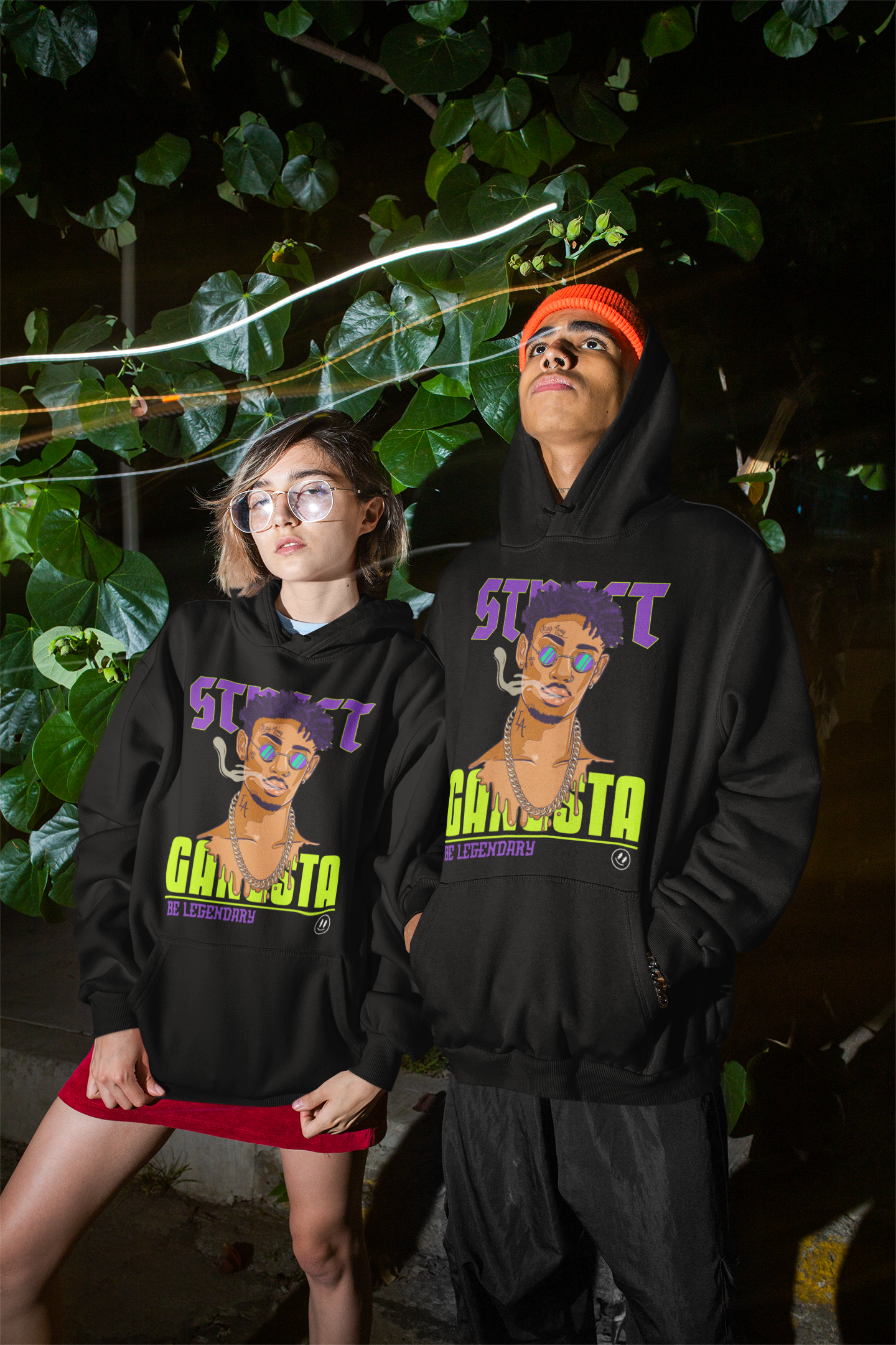 Street Gangsta Unisex Normal Fit Hoodie