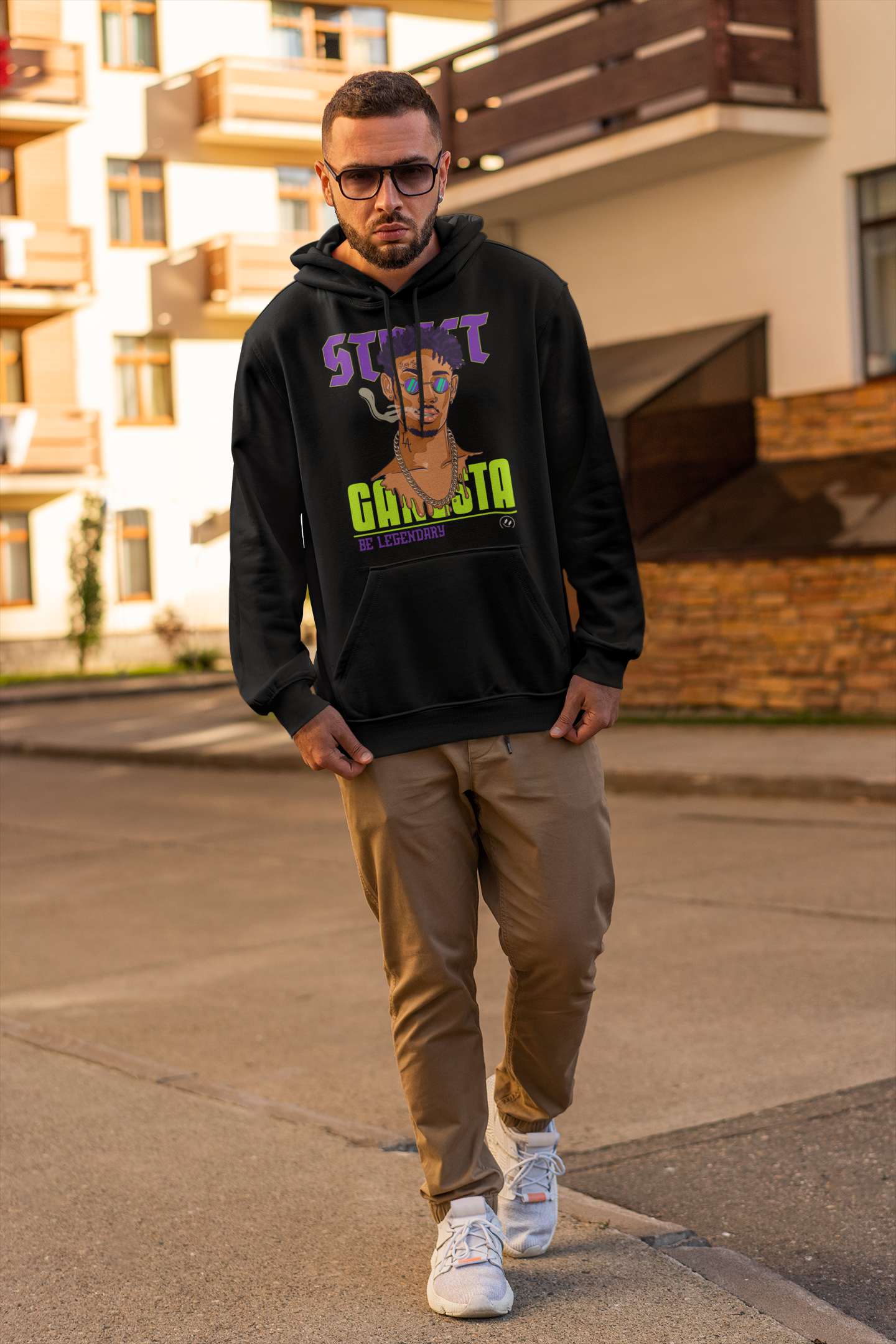 Street Gangsta Unisex Normal Fit Hoodie