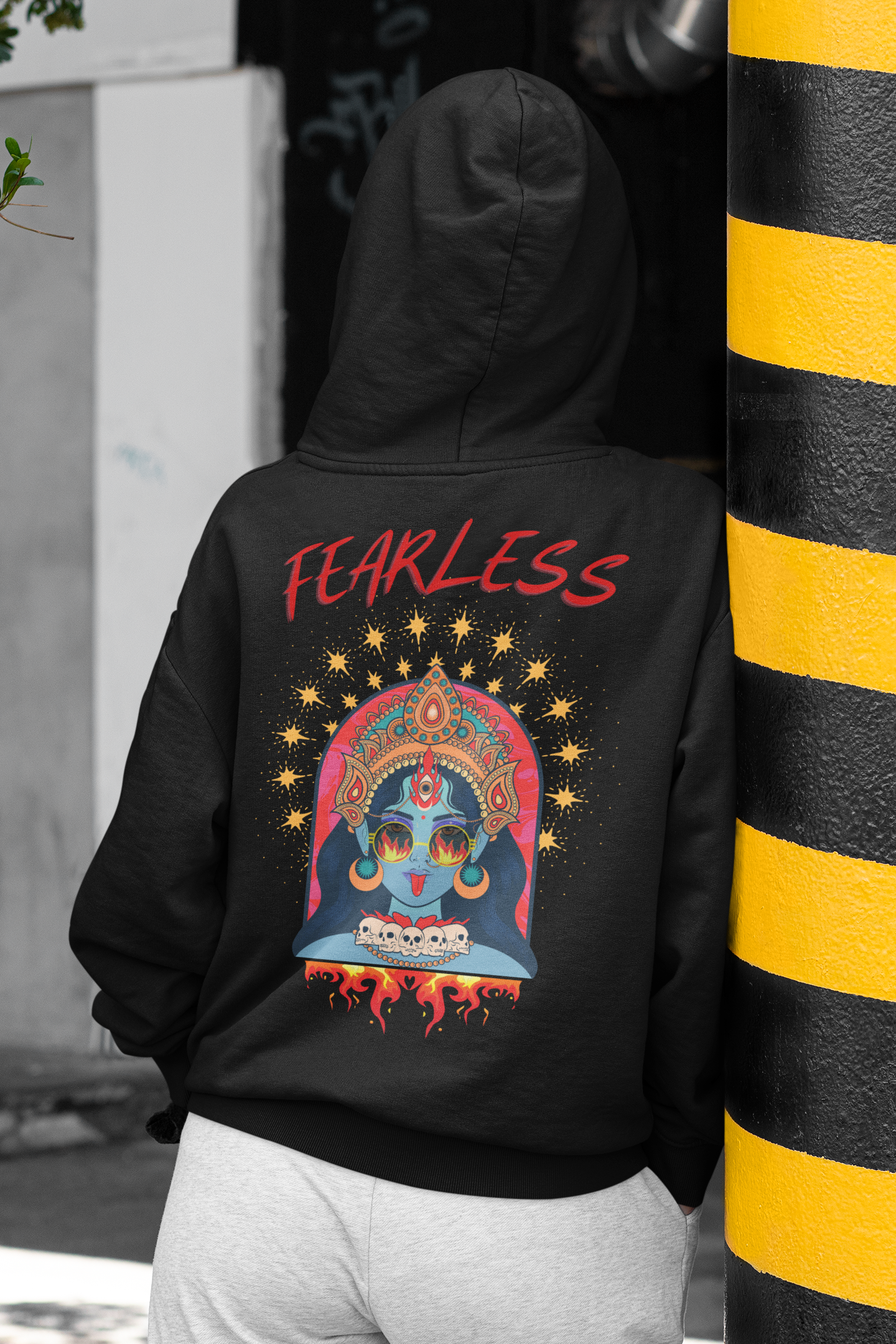 Fearless Black Unisex Hoodie