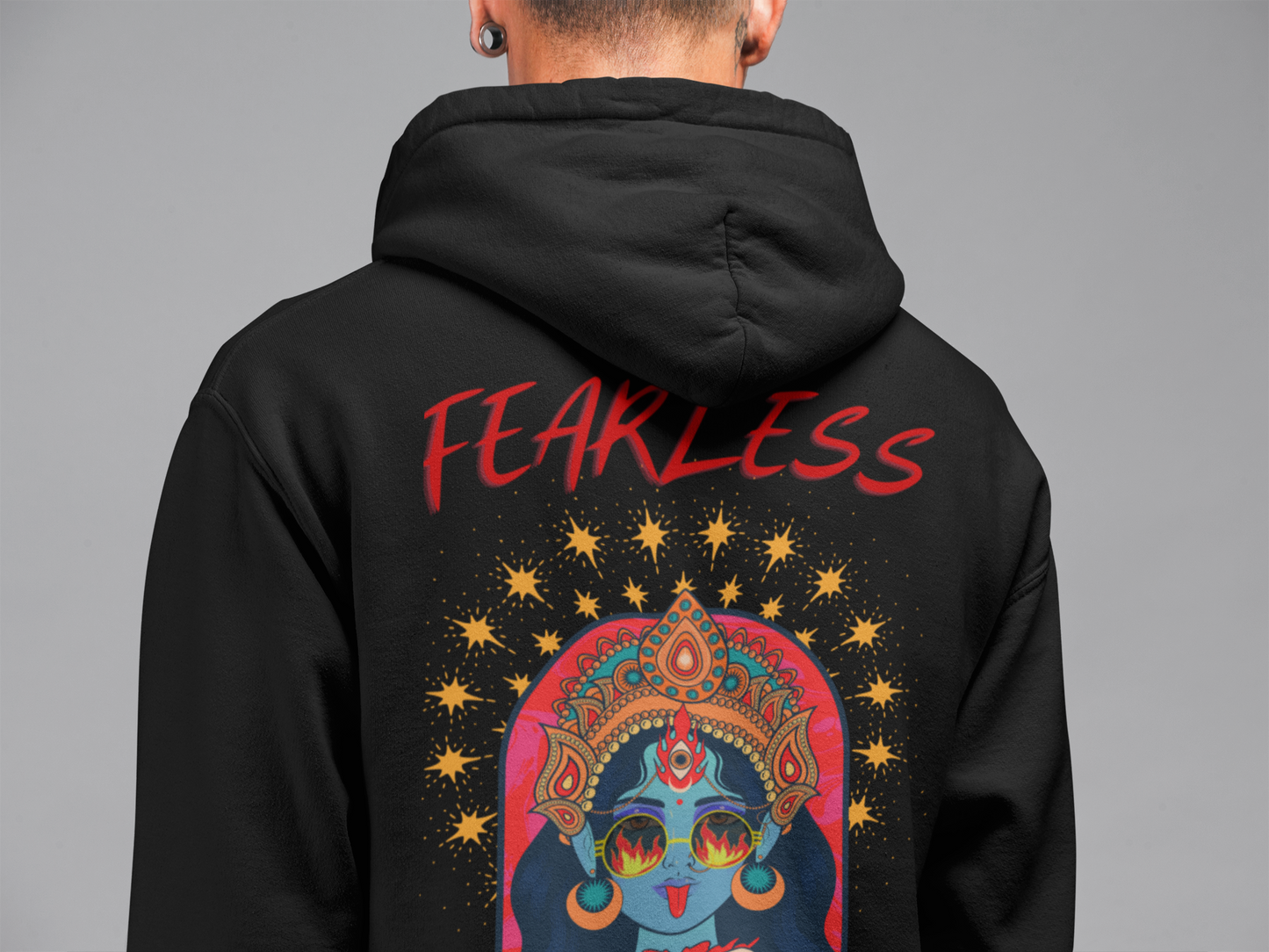 Fearless Black Unisex Hoodie