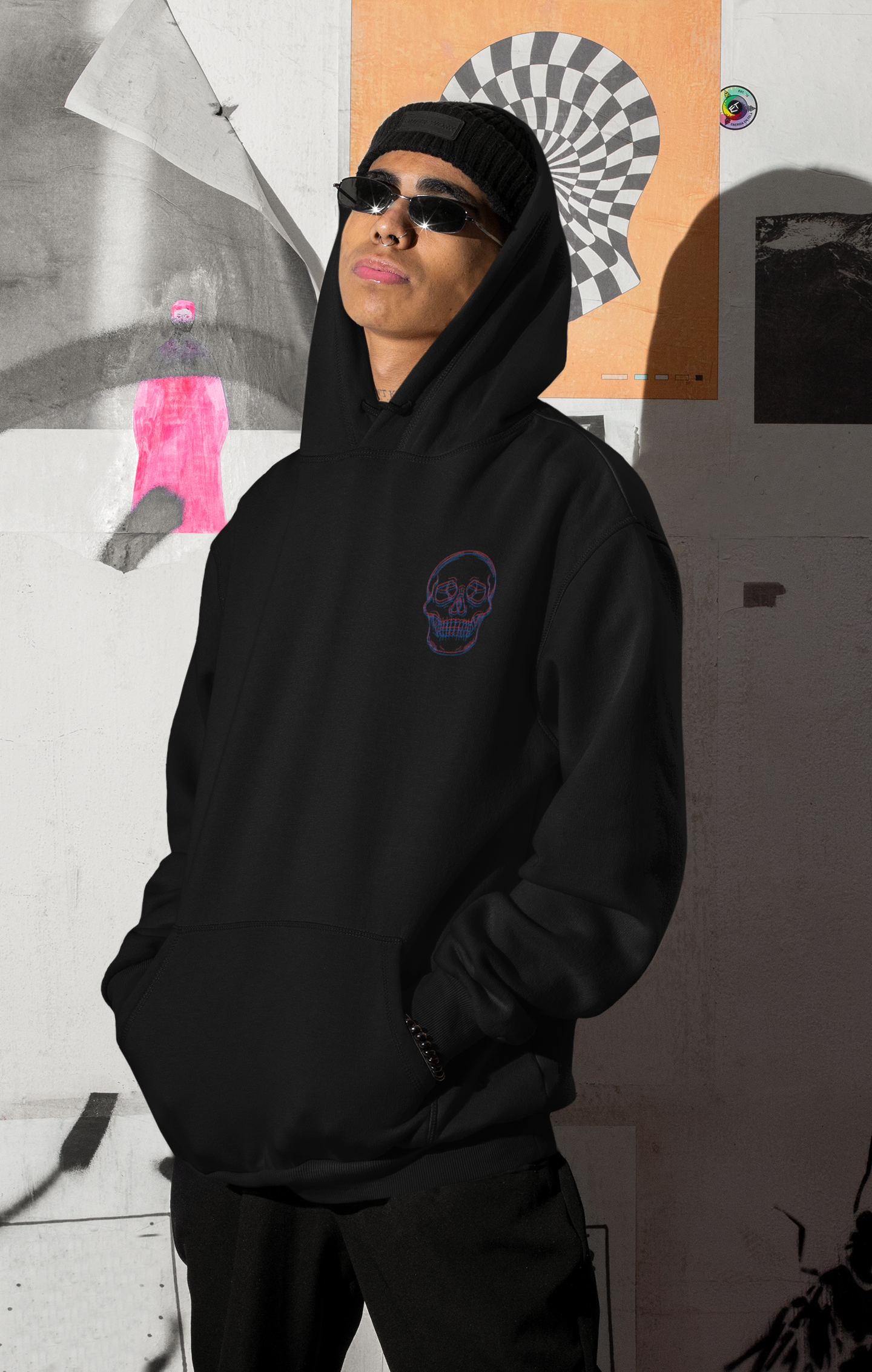 Fearless Black Unisex Hoodie