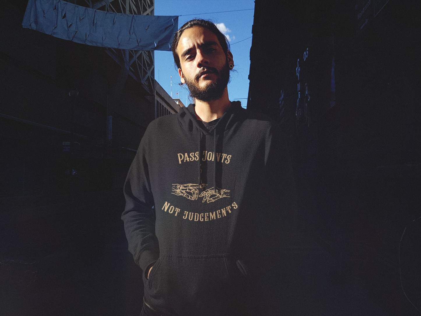 Pass Joints Not Judgement`s Unisex Hoodie