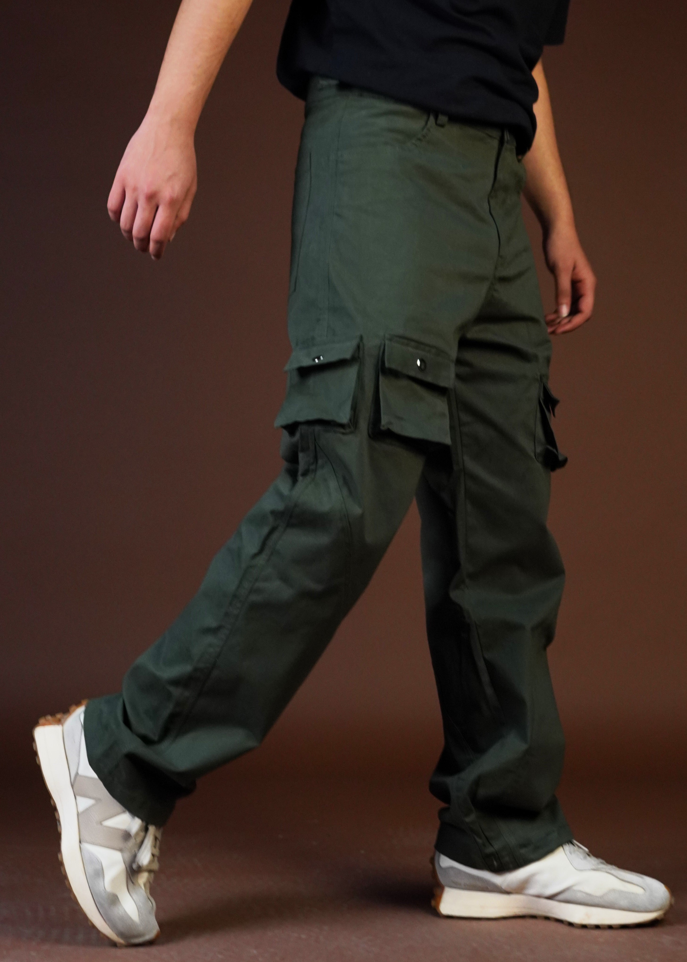 Routine Casual Green unisex Cargo Pant