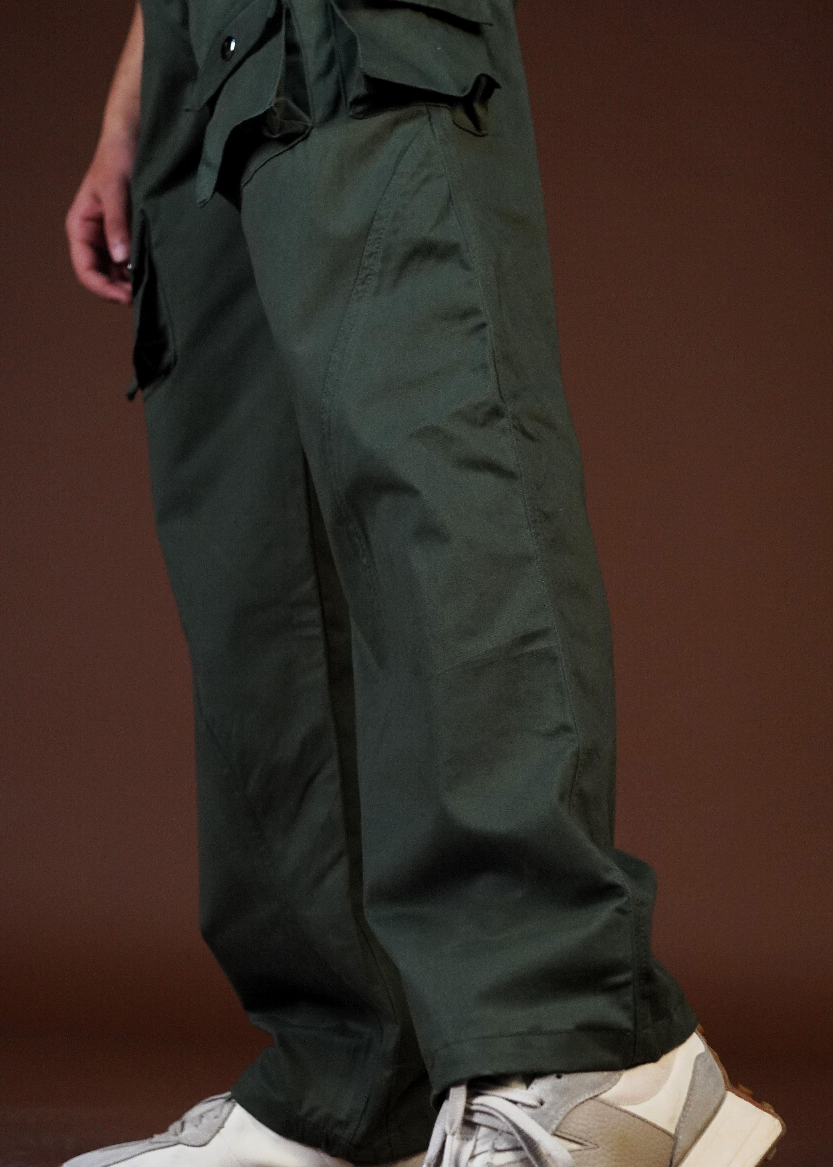 Routine Casual Green unisex Cargo Pant