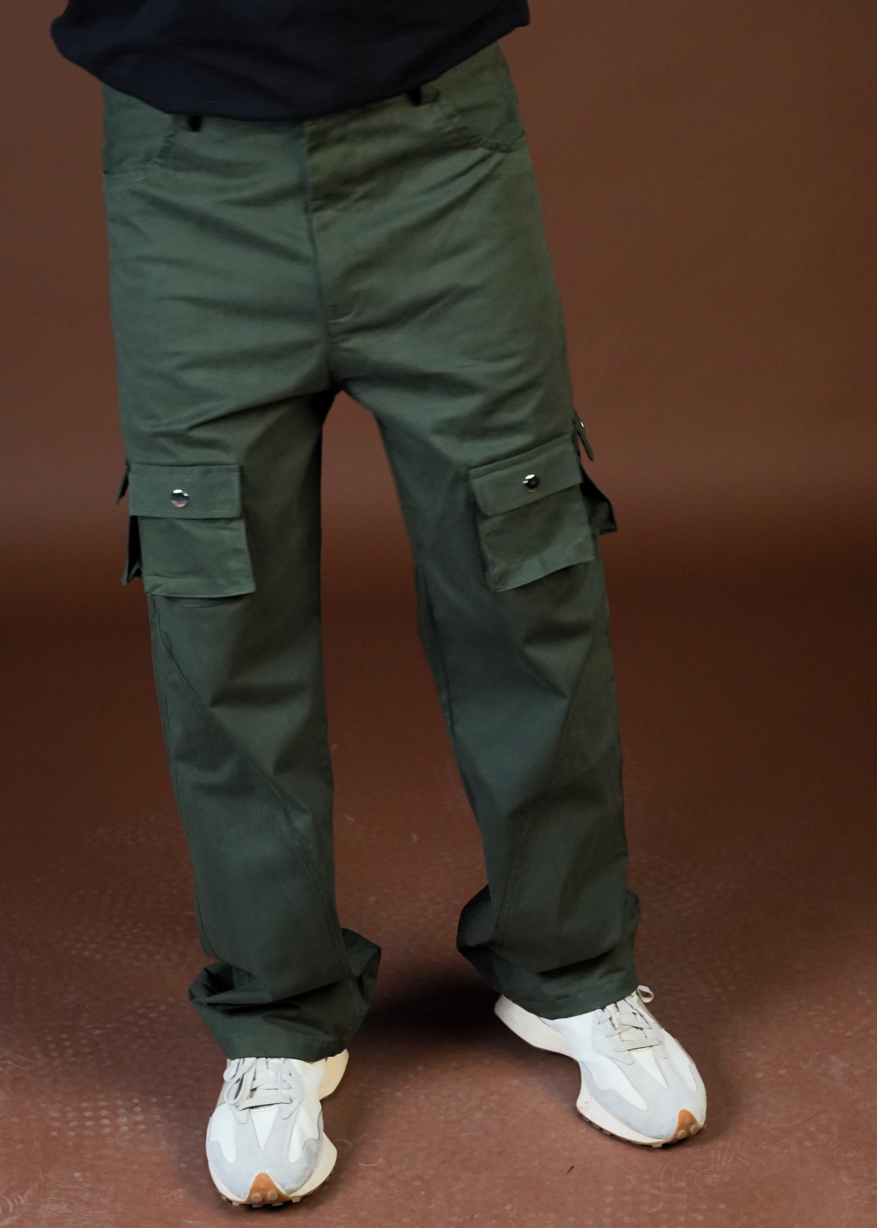 Routine Casual Green unisex Cargo Pant