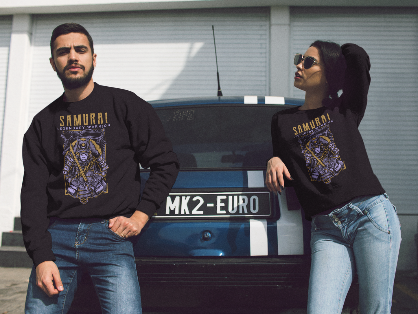 Samurai Unisex Normal Fit Sweatshirt