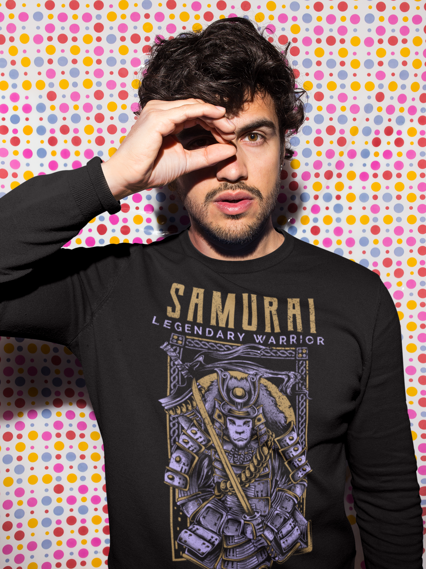 Samurai Unisex Normal Fit Sweatshirt
