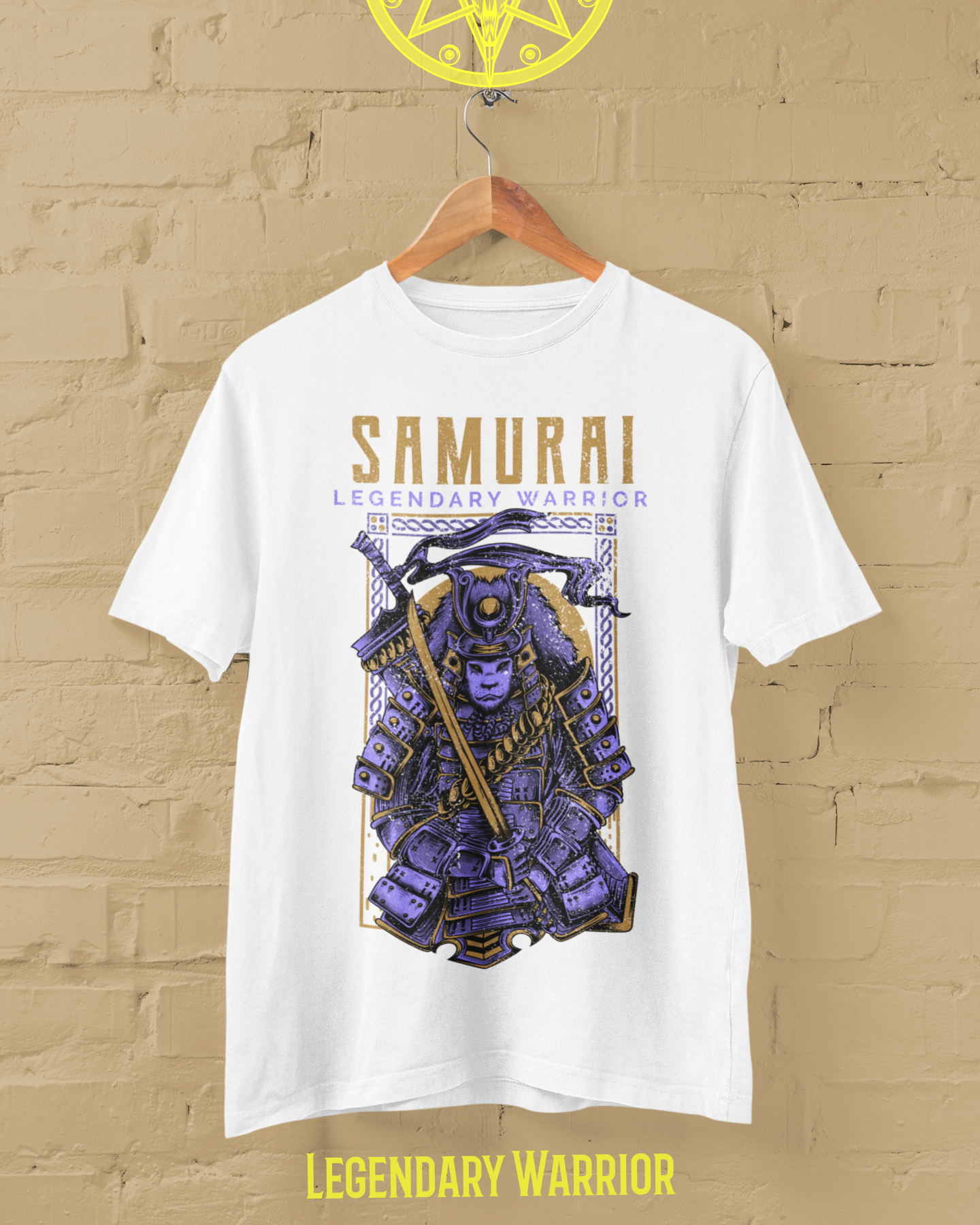 Samurai Black Unisex Over-sized T-shirt