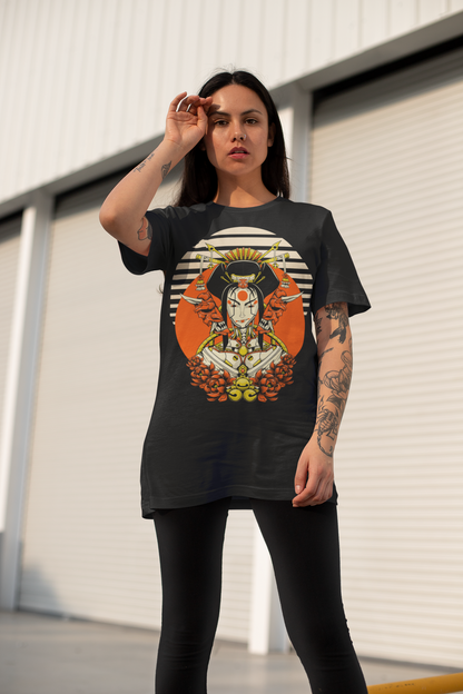 Geisha unisex Over-sized Unisex T-shirt